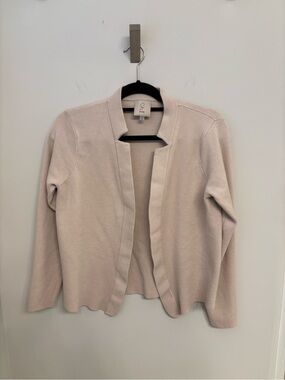 Sioni Open Front Sweater Cardigan - Tan